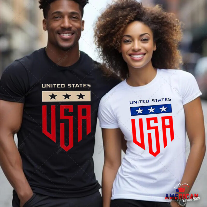 USA National Soccer Team Gameday Logo Short Sleeve T-Shirt