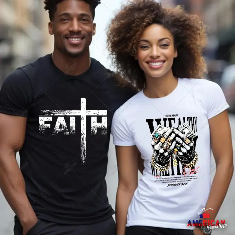 Christian Shirt | Bible Verse T-Shirt | Religious Outfit | Retro Faith T Shirt | Christian Cross Graphic Tees