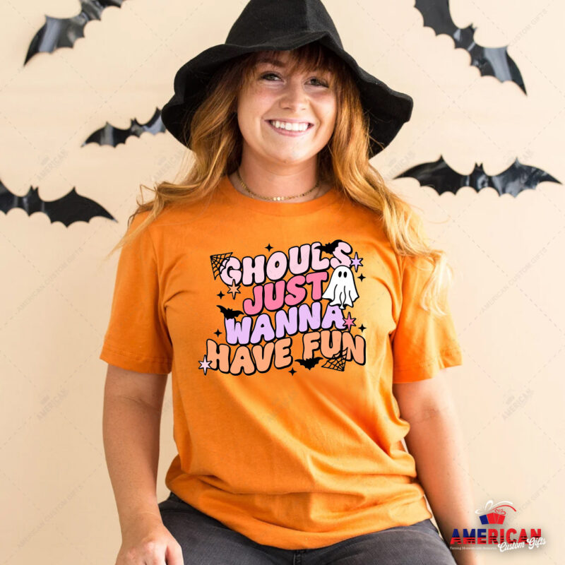 Ghouls Just Wanna Have Fun Orange