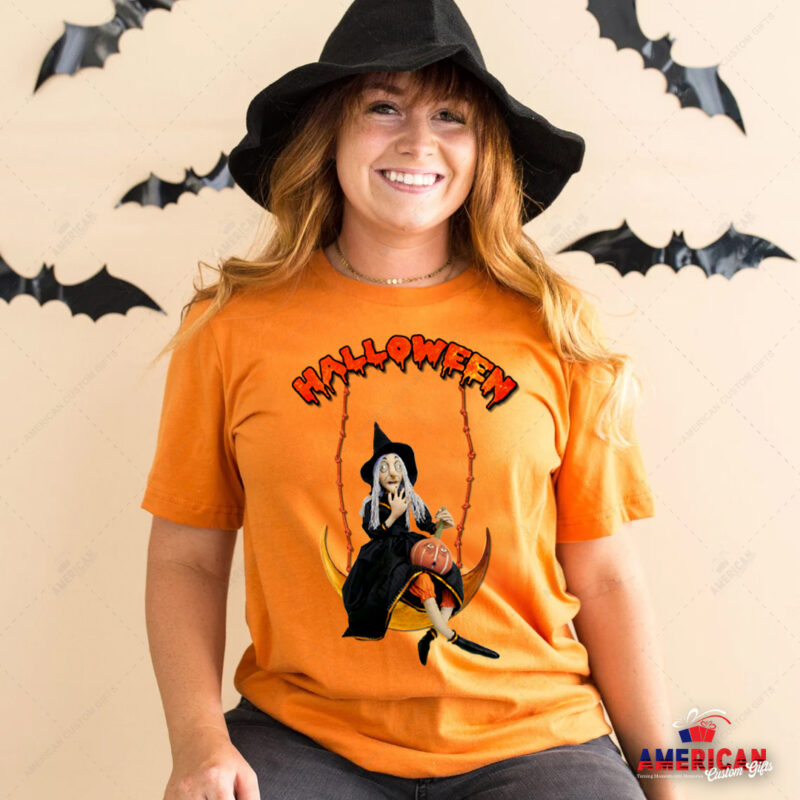 Halloween T-Shirt Orange 1